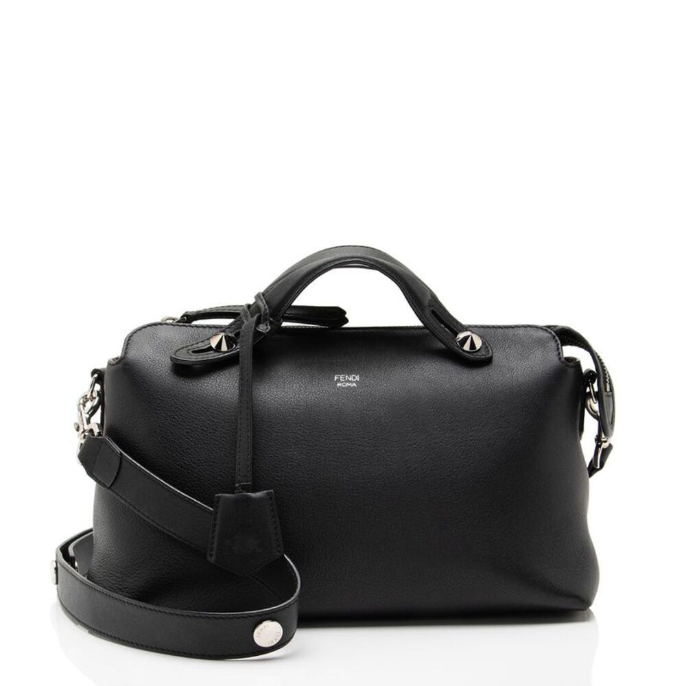 Fendi Calfskin By The Way Small Boston Bag